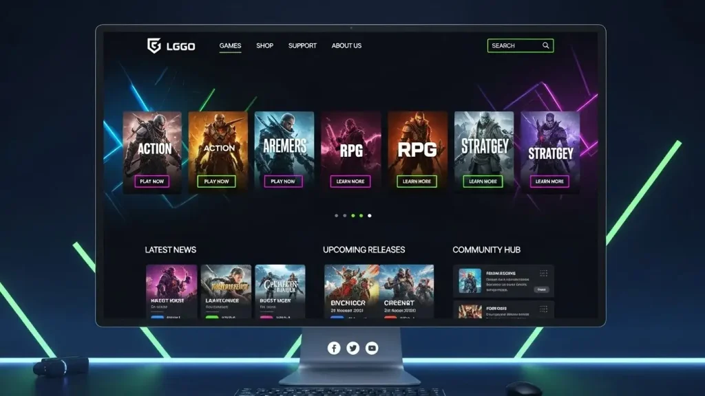 الموقع الرسمي لشركة Rockstar Games