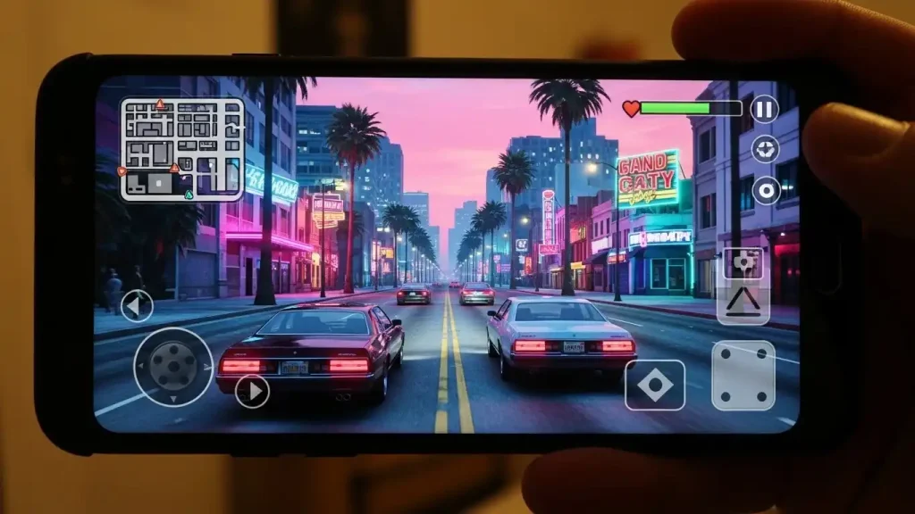 تحميل لعبة GTA Vice City النسخة المدفوعة مجاناً للأندرويد