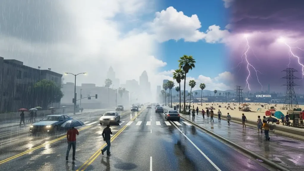 كلمات سر تغيير الطقس والوقت في GTA San Andreas