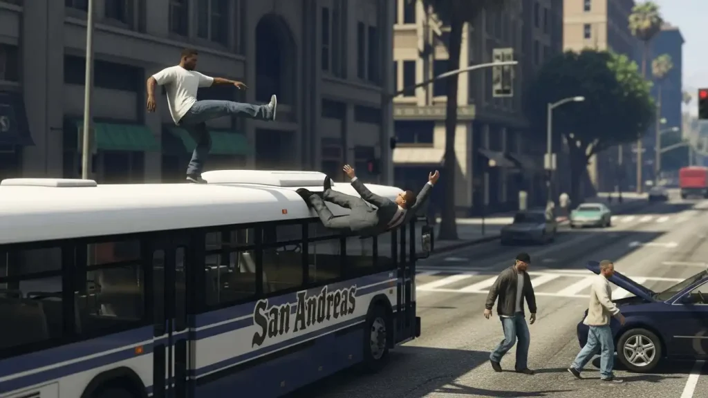 شخصيات غريبة في GTA San Andreas بتصرفات غير معتادة