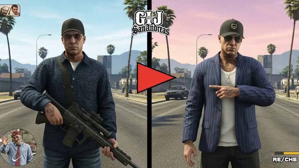 تأثير قرارات اللاعب على أحداث GTA San Andreas