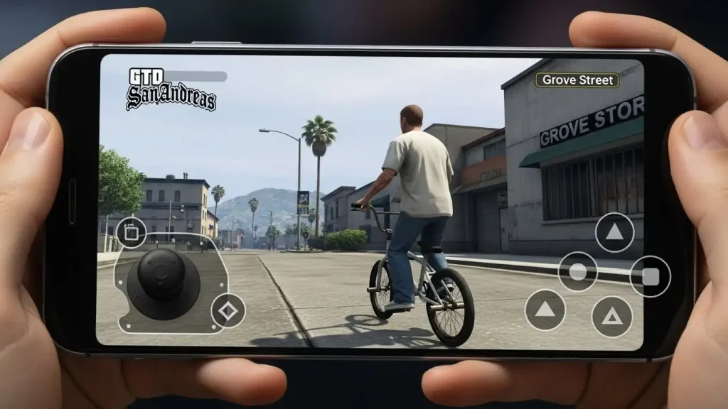 محاكي GTA للاندرويد ExaGear لتشغيل GTA San Andreas على الهاتف