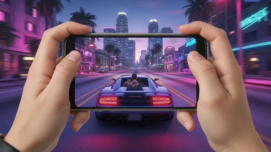 خطوات إدخال كلمات سر GTA Vice City على الجوال بشكل صحيح