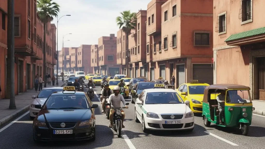 السيارات المغربية في لعبة GTA Morocco