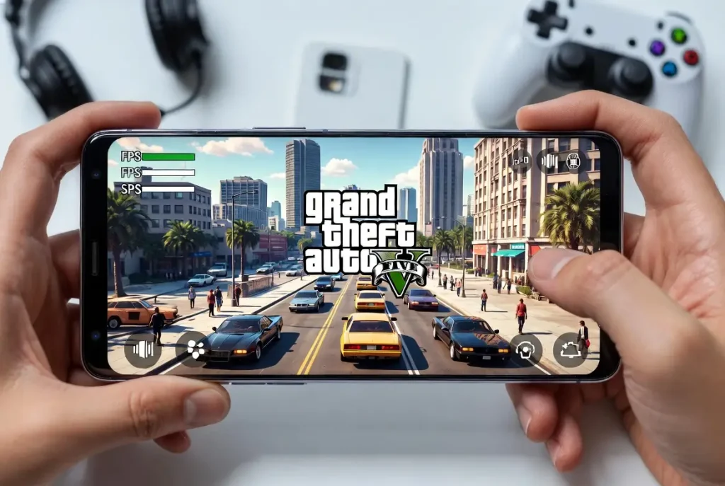 أفضل طريقة لتشغيل لعبة GTA V على الأندرويد بدون لاغ مع إعدادات تشغيل سلسة ورسومات عالية