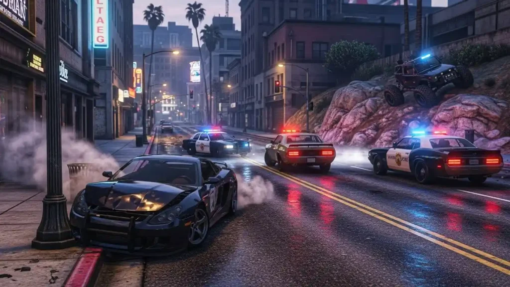 أخطاء شائعة في استخدام المركبات في GTA ونصائح للقيادة الاحترافية