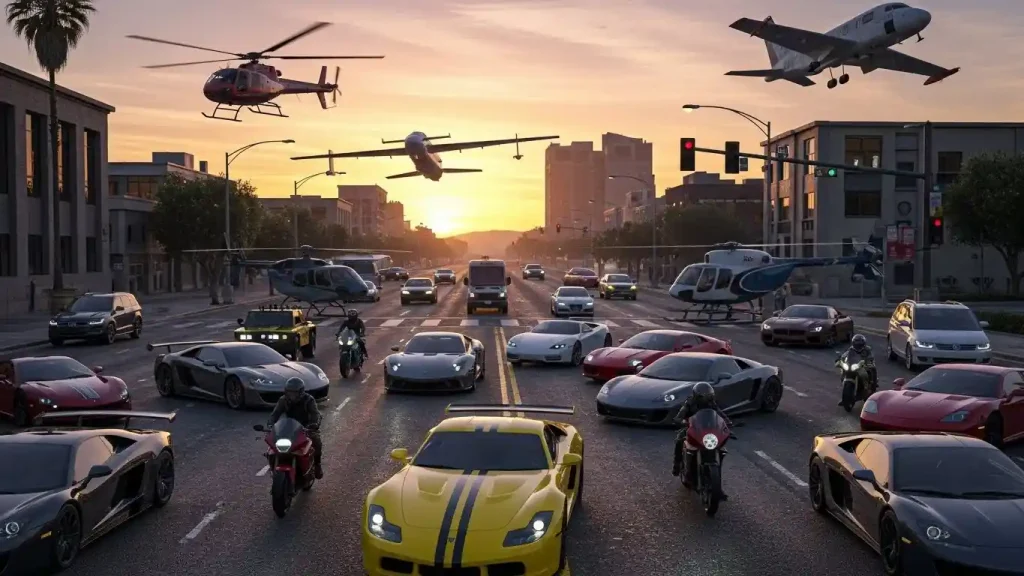 المركبات في gta