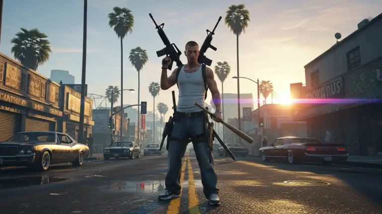 الاسلحة في gta san andreas
